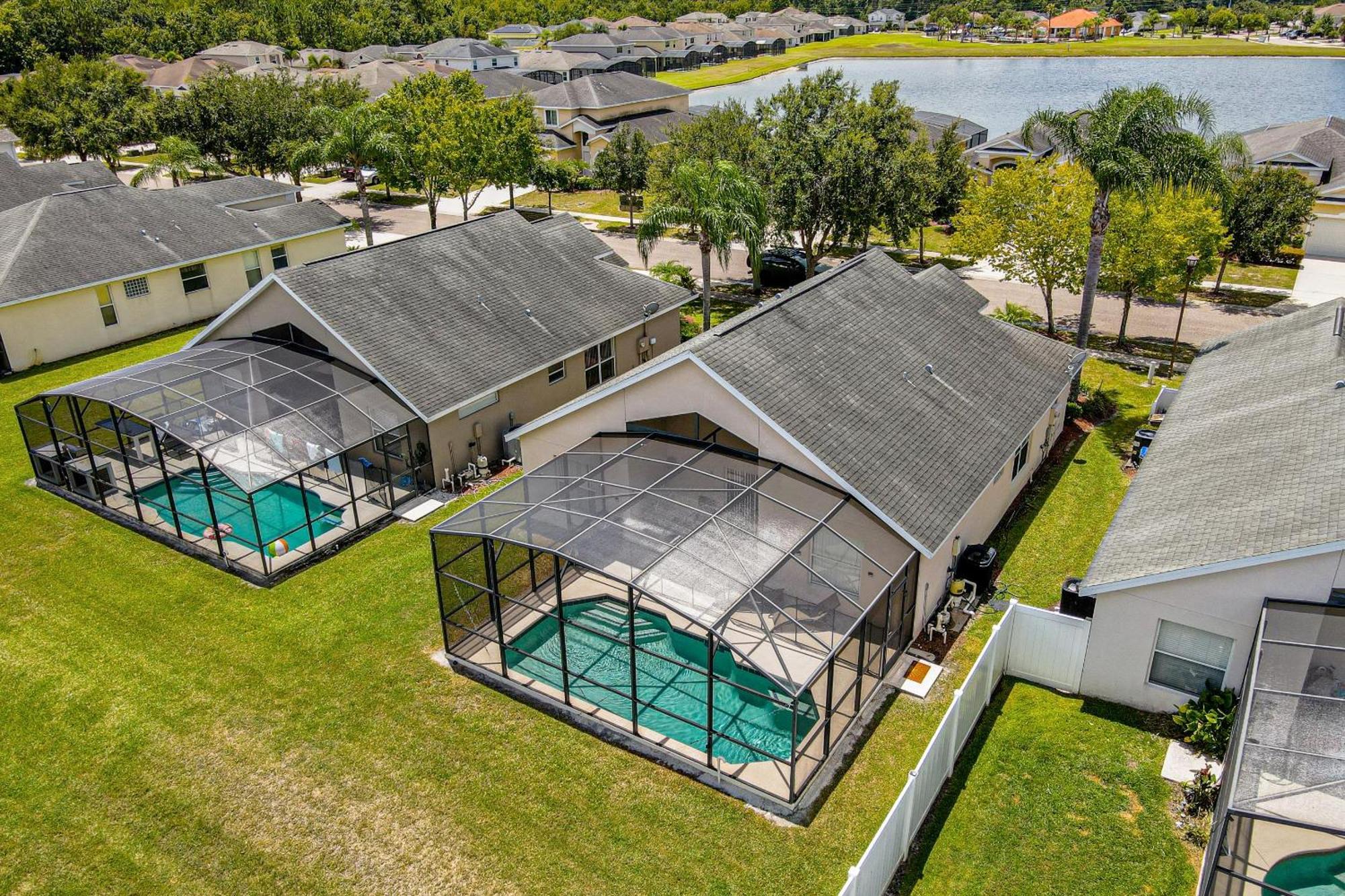 Glamorous House In Disney Area Heatable Private Pool 基西米 外观 照片